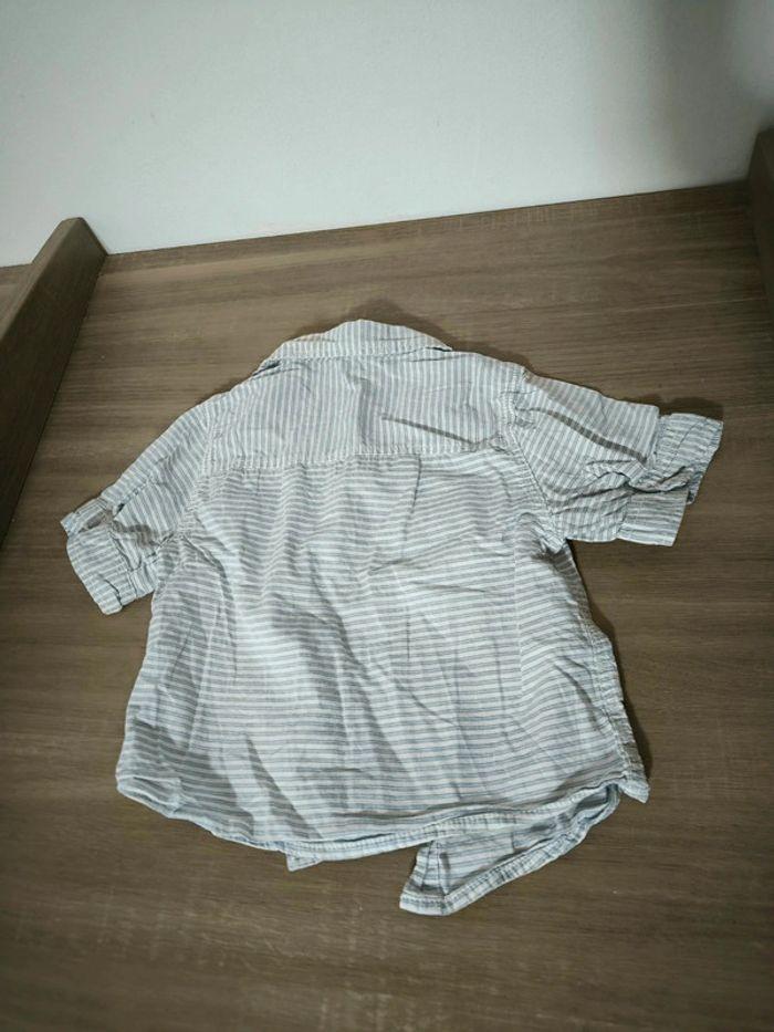 Chemise manche courte rayé kid Kanai 23 mois - photo numéro 2