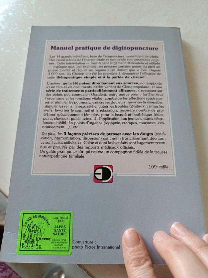 Livre manuel pratique de digitopuncture - photo numéro 4