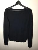 Pull hiver pour femme Lauren Ralph Lauren Petite couleur noire taille M 009