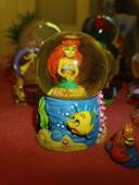 Mini snowglobe Ariel Disney