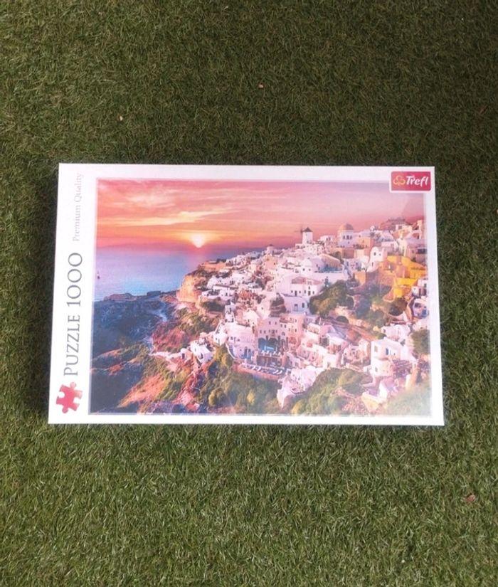 Puzzle santorini neuf trefl sous blister 1000 pièces