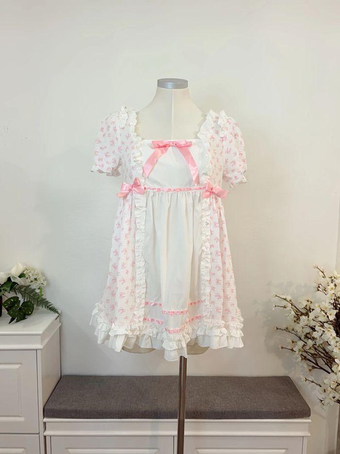 Dress Robe Pyjamas Lolita Cute Kawaii Princess Barbie Pink - photo numéro 3