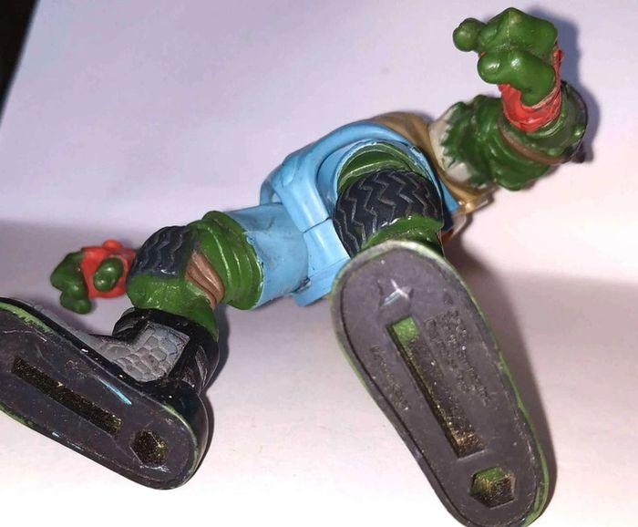 Figurine  tortue Ninja  2003 extreme  sports  skatin  Raphael  TMNT - photo numéro 4