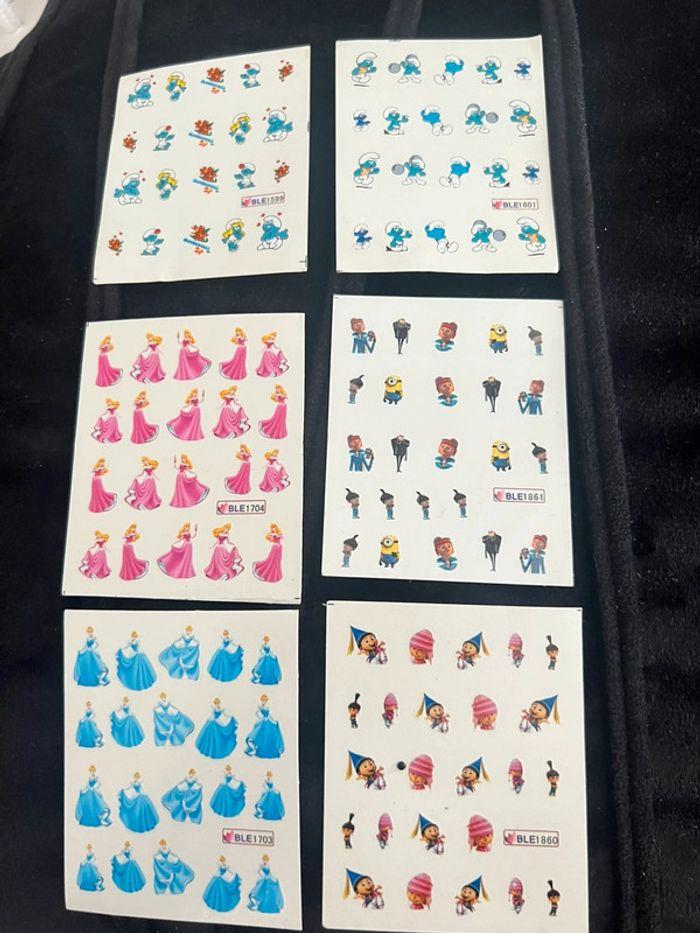 Lot Stickers ongles Disney - photo numéro 6