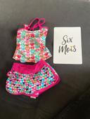 Maillot de bain cœurs 6 mois