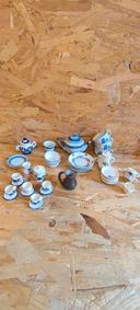 Lot petite dinette porcelaine