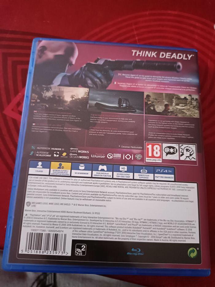 Jeux PS4 Hitman 2 très bon état - photo numéro 2