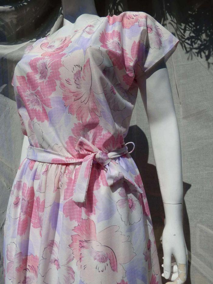 Belle robe  à fleurs 🩷 Vintage  70/80 ! - photo numéro 6