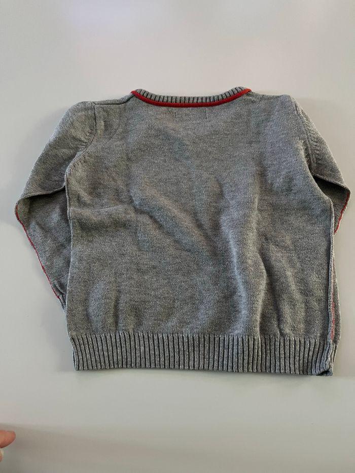 Pull gris fin in extenso 80cm - photo numéro 4