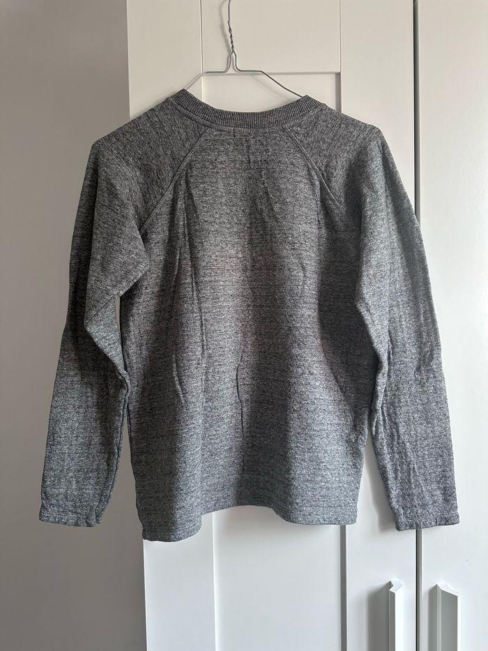 Pull enfant gris 12 ans - photo numéro 3