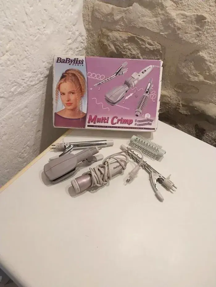 babyliss multi crimp en tres bon etat - photo numéro 3