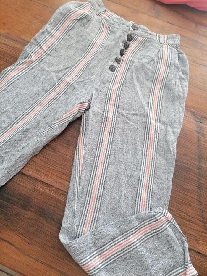 Pantalon fluide pull and bear M - photo numéro 1