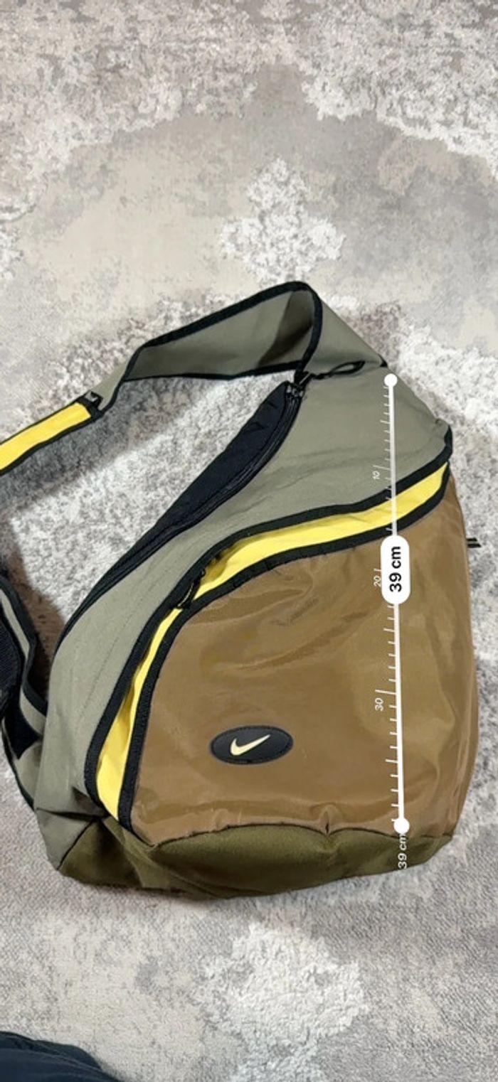 Sling Bah Nike Vintage Y2k Green & Yellow & Brown - photo numéro 16