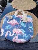 Petit sac flamand rose