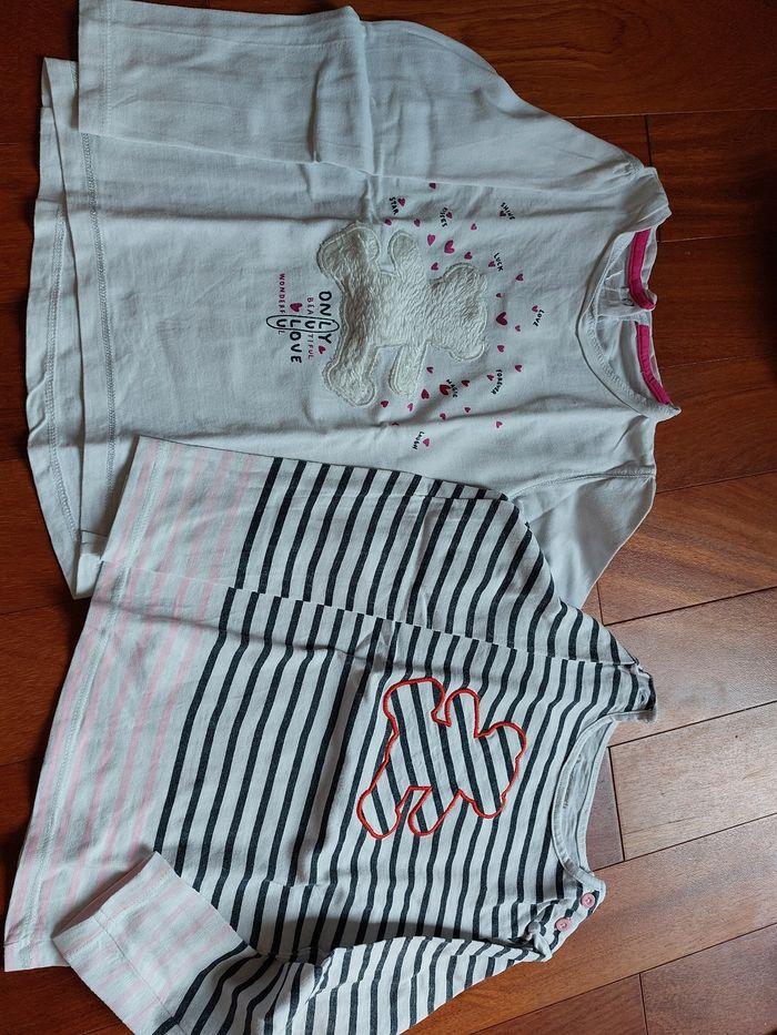 Lot tee-shirt Lulucastagnette