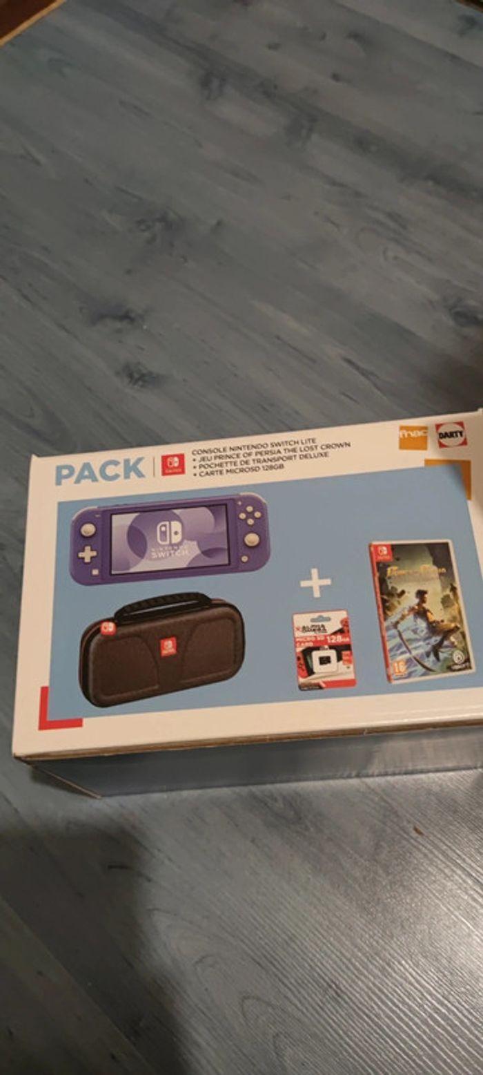 Pack complet console Switch lite prince of persia+ 1 jeu gratuit - photo numéro 1