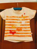 T-shirt fille 74 (6-9 mois)