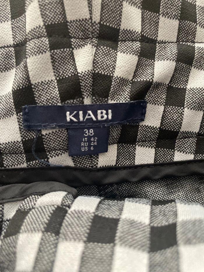 Pantalon à carreaux Kiabi taille 38 - photo numéro 4