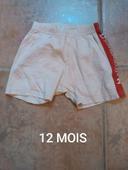 Short garçon 12 MOIS