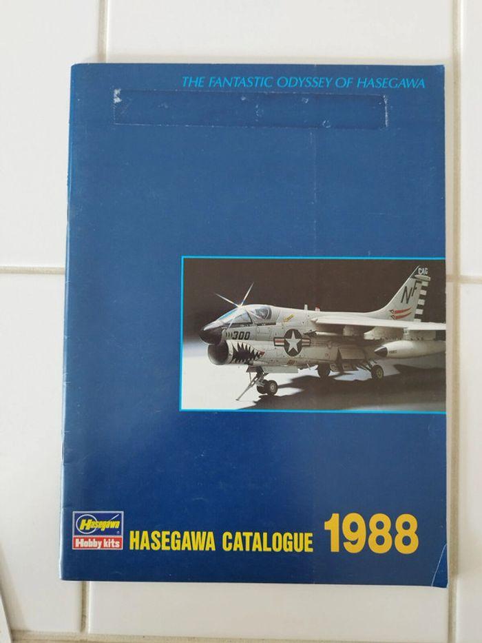 Catalogue Hasegawa 88 Model Catalog Hobby kits 1988