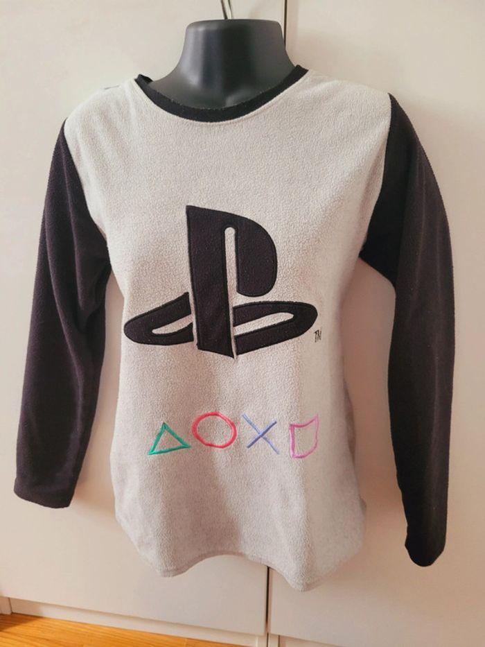 Pyjama hiver taille XS / 34 Playstation console Ps4 ps5 logo gaming gameuse geek officiel - photo numéro 4