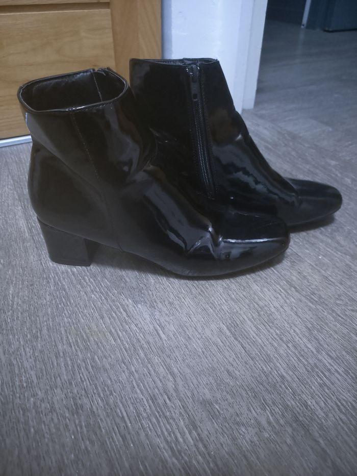 Bottines vernis - photo numéro 1