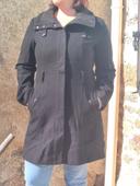 Veste longue drap de laine t.40