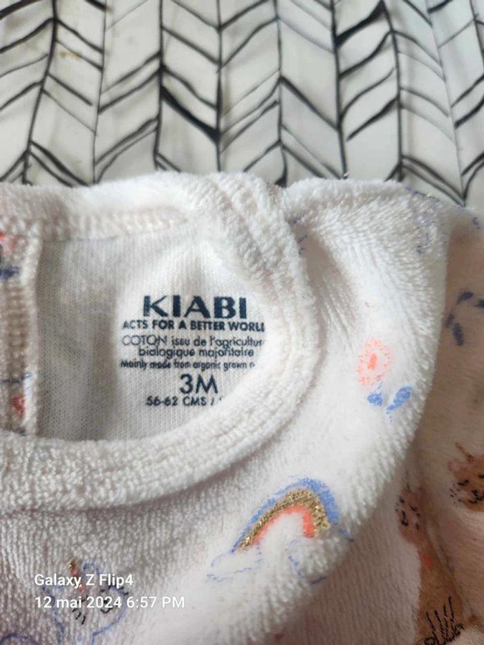 Lot de 5 Pyjamas 3 mois tape à l'œil kiabi - photo numéro 4