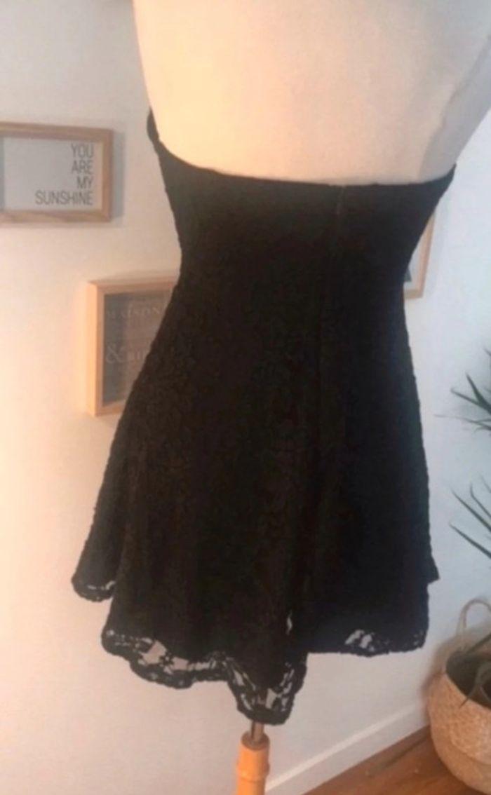 Robe bustier dentelle noire Asos - photo numéro 3