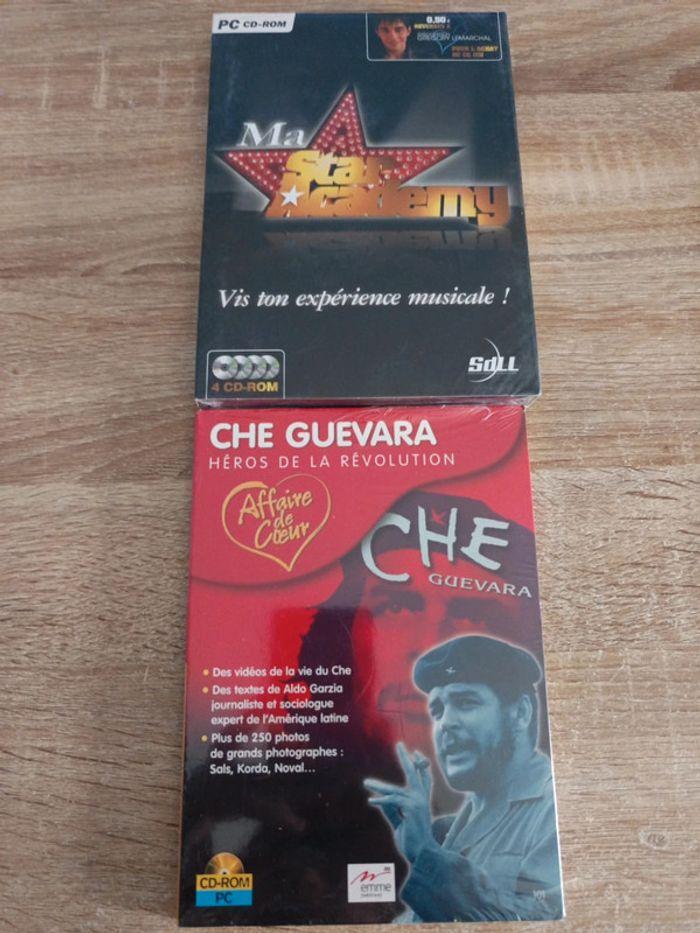 Lot de 2 Jeux PC Ma star Académy et che guevara - photo numéro 1