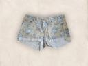 Mini short denim H&M Taille 36 imprimé fleuri