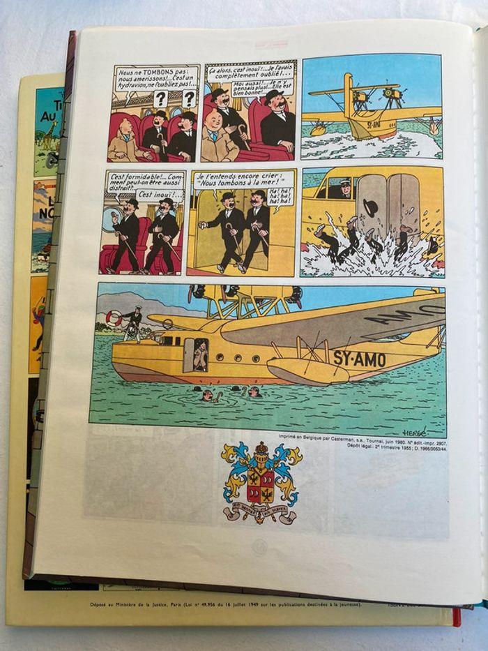 Lot de 2 bandes dessinées Tintin - photo numéro 5