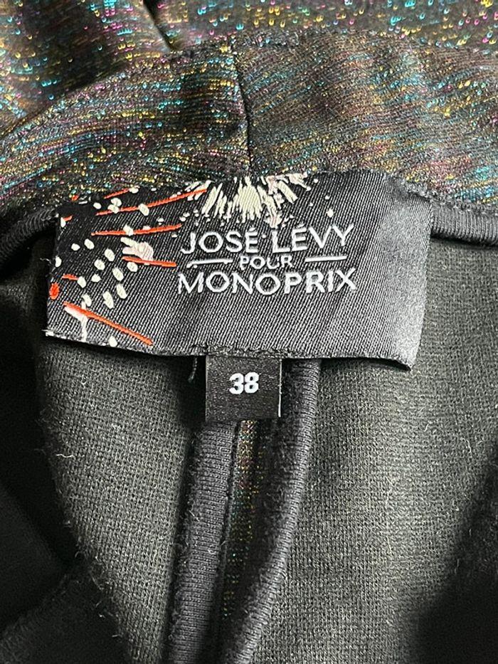 Pantalon à paillettes multicolores collab créateur José Levy Monoprix - photo numéro 3