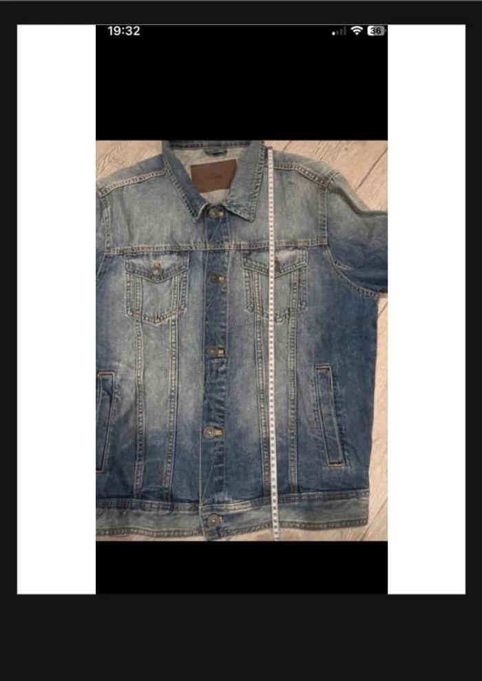 Veste homme en jean taille L - photo numéro 9