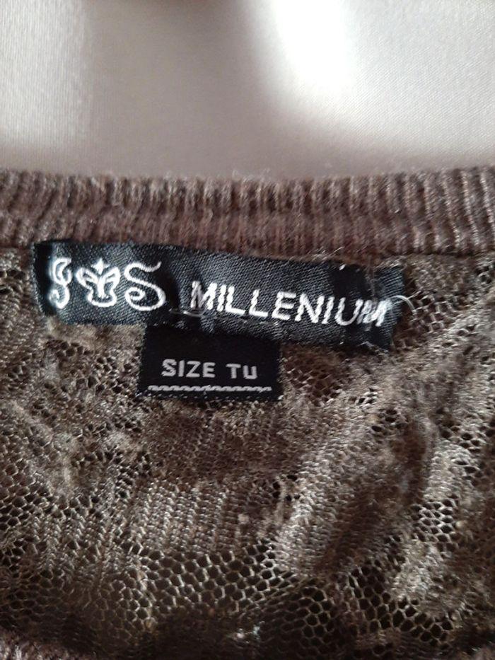 Pull fin noeud papillon Millénium - photo numéro 3