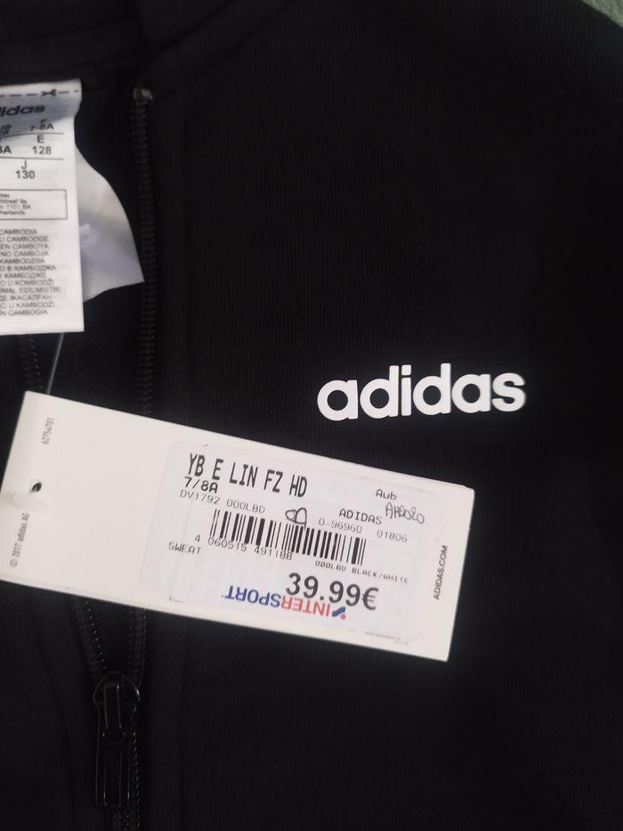 veste a capuche Adidas - photo numéro 3