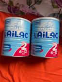 Lot de 2 boîtes Lait Lailac 2e âge