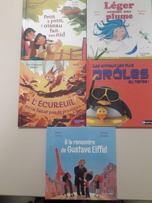 Lot de 5 petits livres dans les Happy meal - photo numéro 1