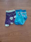 Lots  de 2 paires  de chaussettes en pointure 23/26