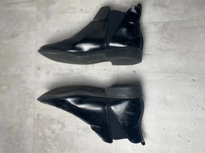 Bottines noir vernis - photo numéro 5