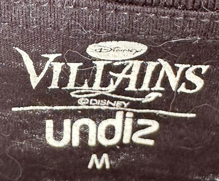 T-shirt Undiz Disney Vilains noir taille M très bon état - photo numéro 3