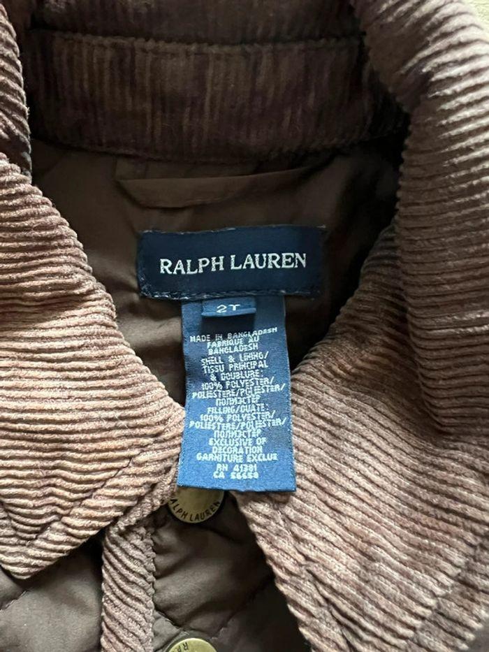 Manteau fille Ralph Lauren 24 mois - photo numéro 3