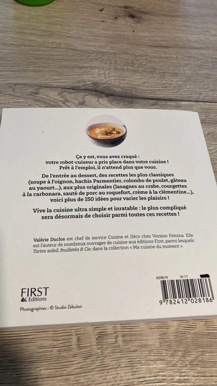 Livre de cuisine Robot -Cuiseur - photo numéro 2