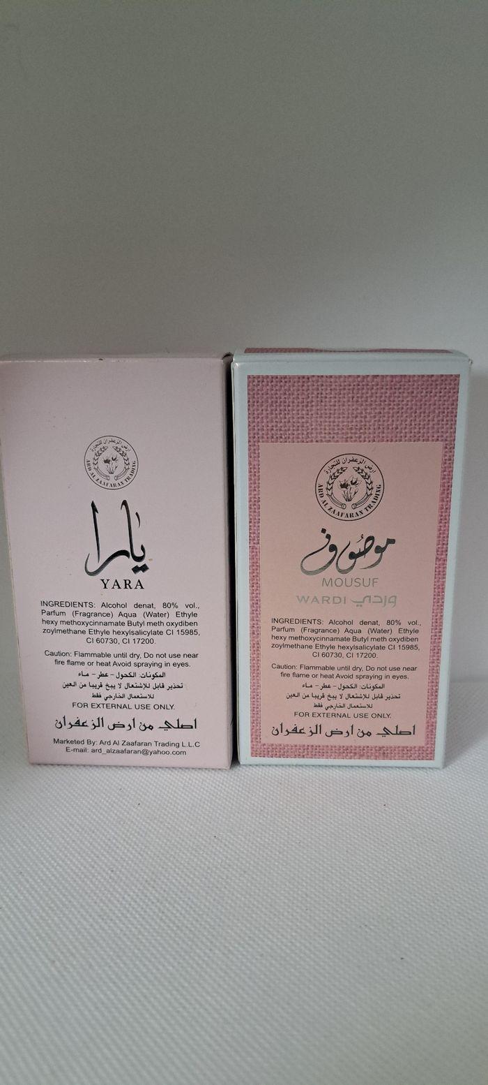 Lot de 2 parfums :Yara et mousuf 50ml - photo numéro 2