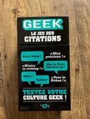 Geek le jeu de citations