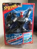 RARE 1999 Marvel Spiderman Deep Sea Spider-Man 10" Figure by Toy Biz figurine vintage