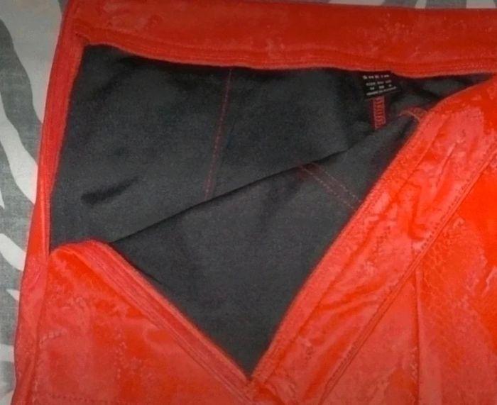 Pantalon moulant rouge vif - photo numéro 2