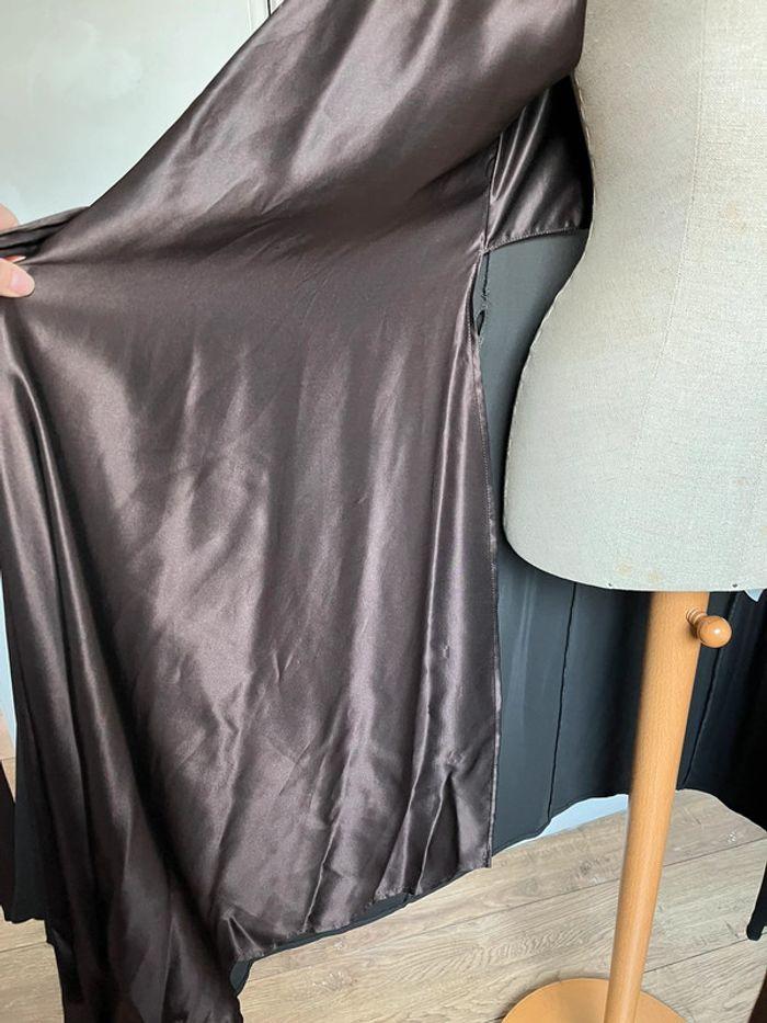 Magnifique robe de luxe portefeuille Max Mara taille 40 en soie et viscose - photo numéro 10