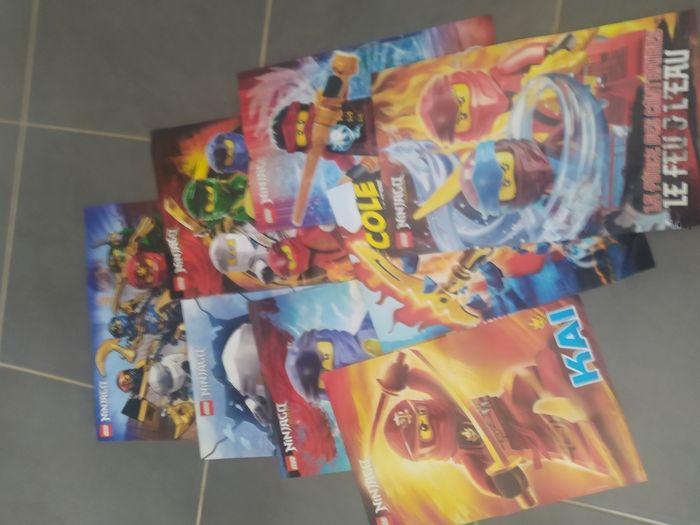 Lot de posters Ninjago décoration chambre enfant