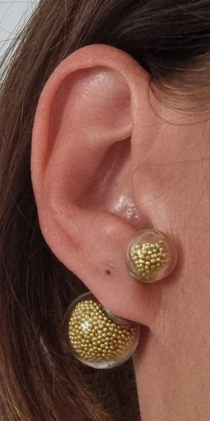 Boucles d'oreilles et bague - photo numéro 4